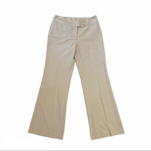 Rafaella Tan Wide Leg High Rise Stretch Pants With Pockets Size 10